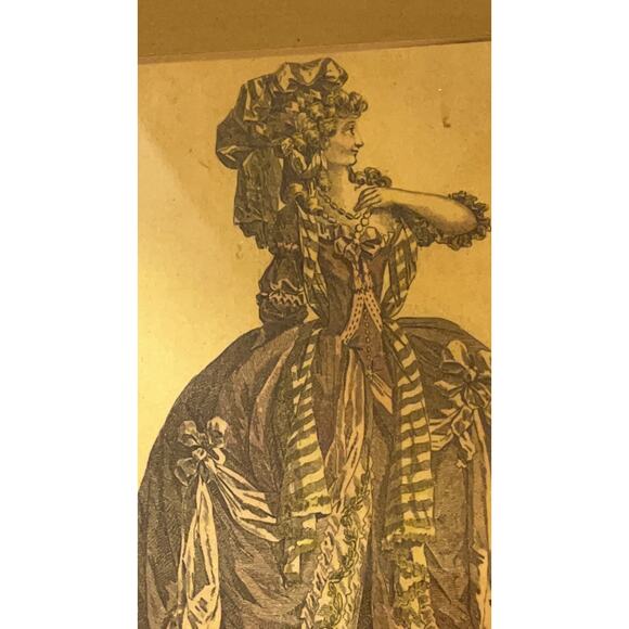 Vintage Print - Illustration from the Gallery of French Fashions and Costumes - Picture 4 of 10